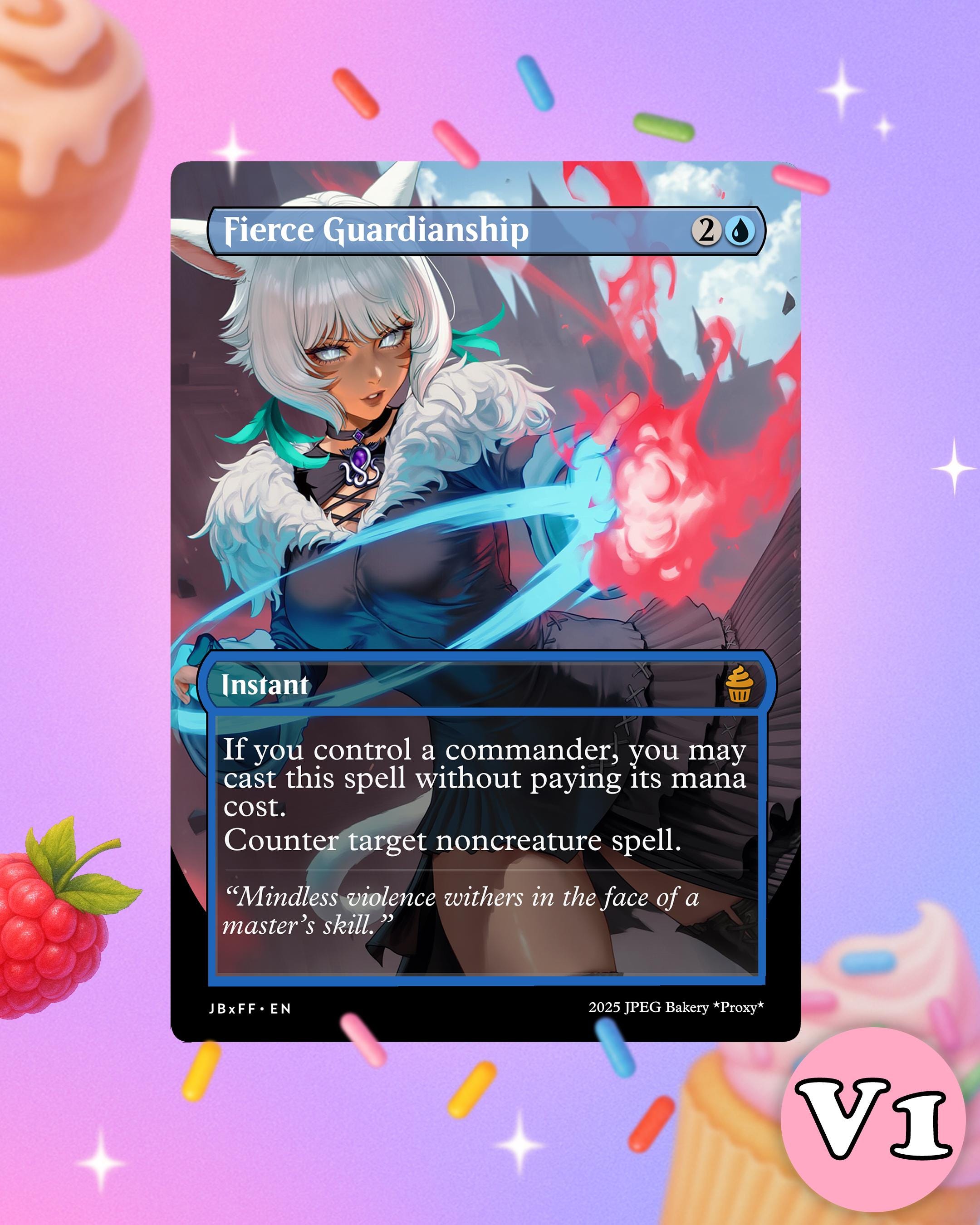 Fierce Guardianship x Y'shtola  | MTG x Final Fantasy