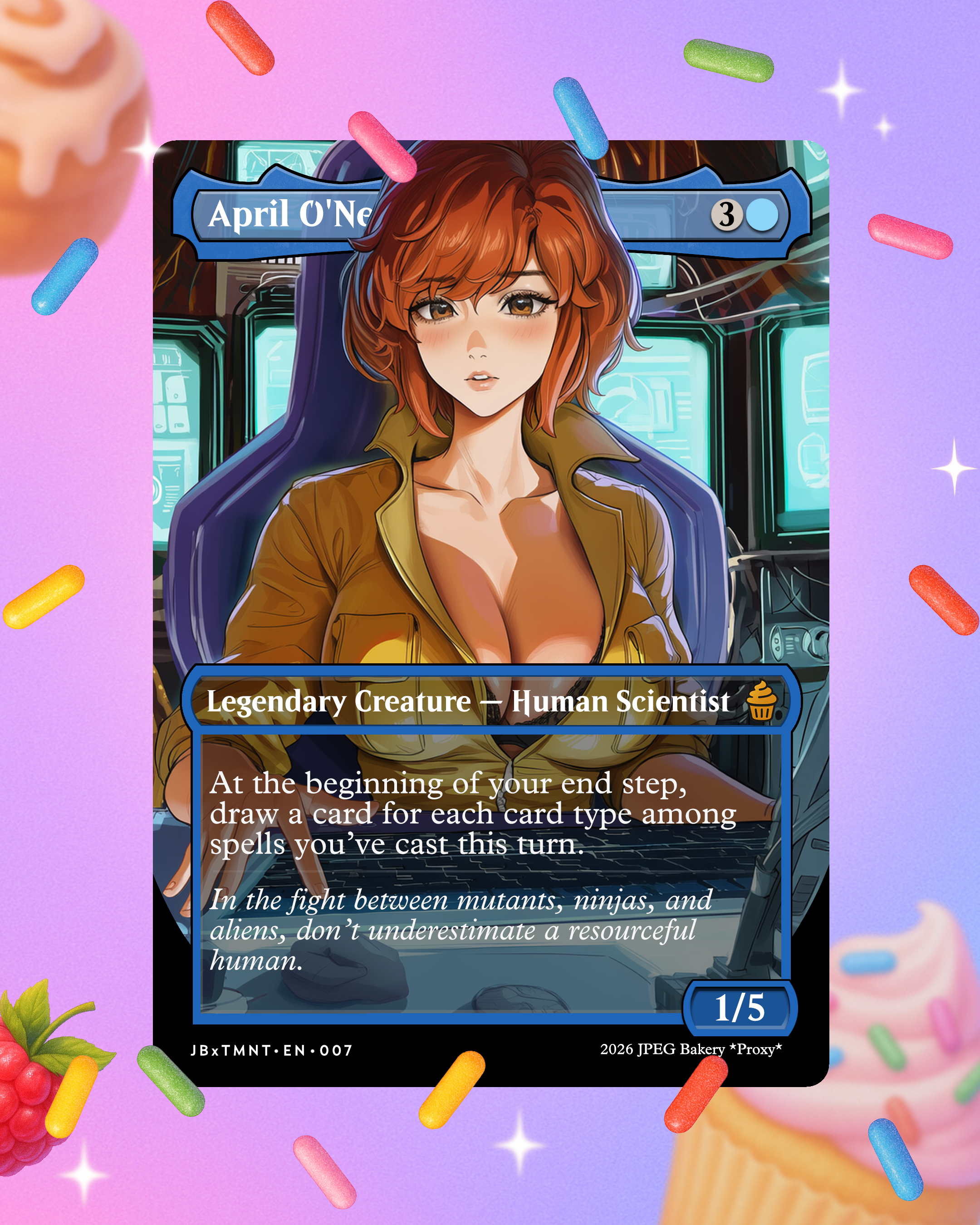 April O'Neil, Hacktivist | Double-Sided 🍑