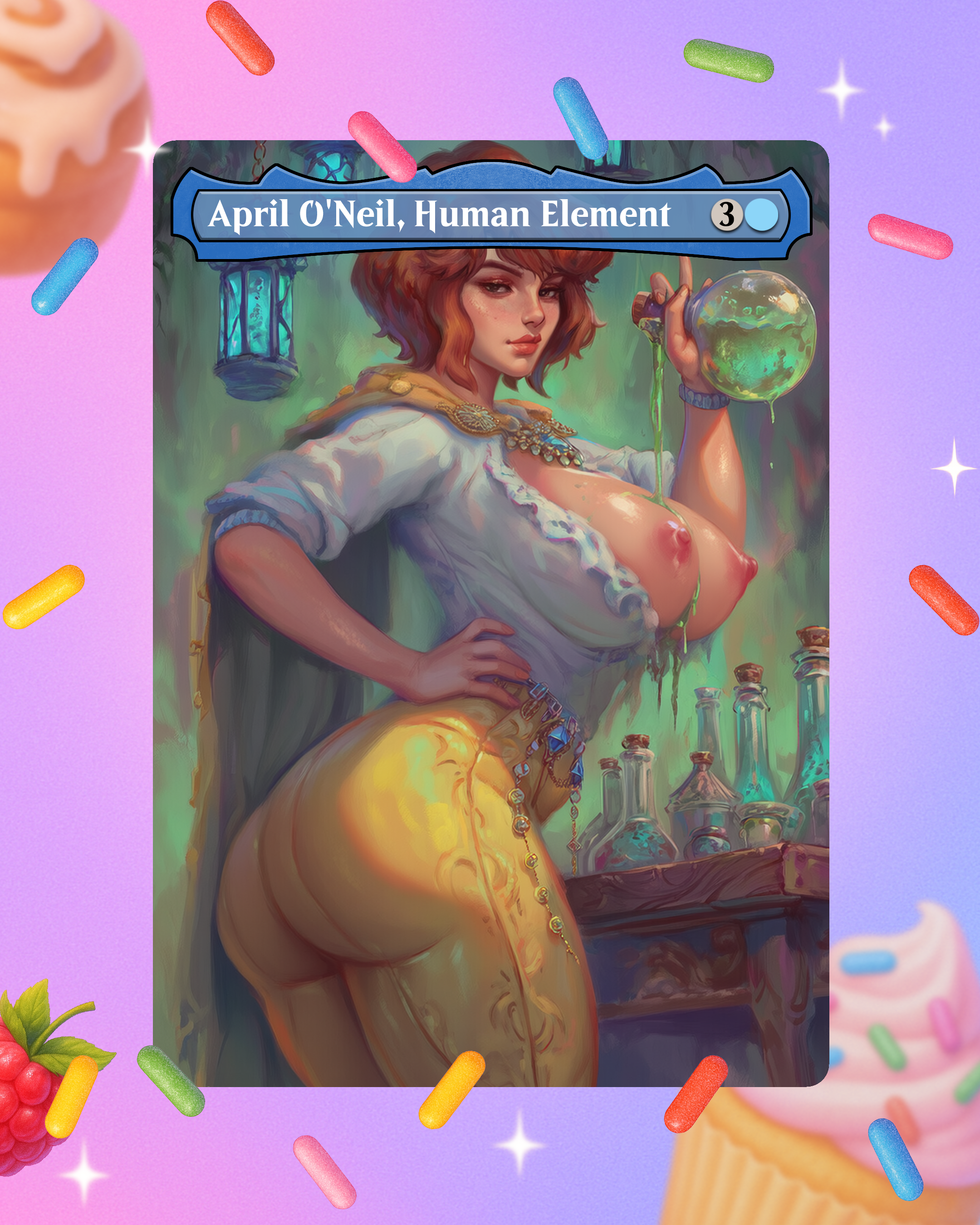 April O'Neil, Human Element | Double-Sided 🍑