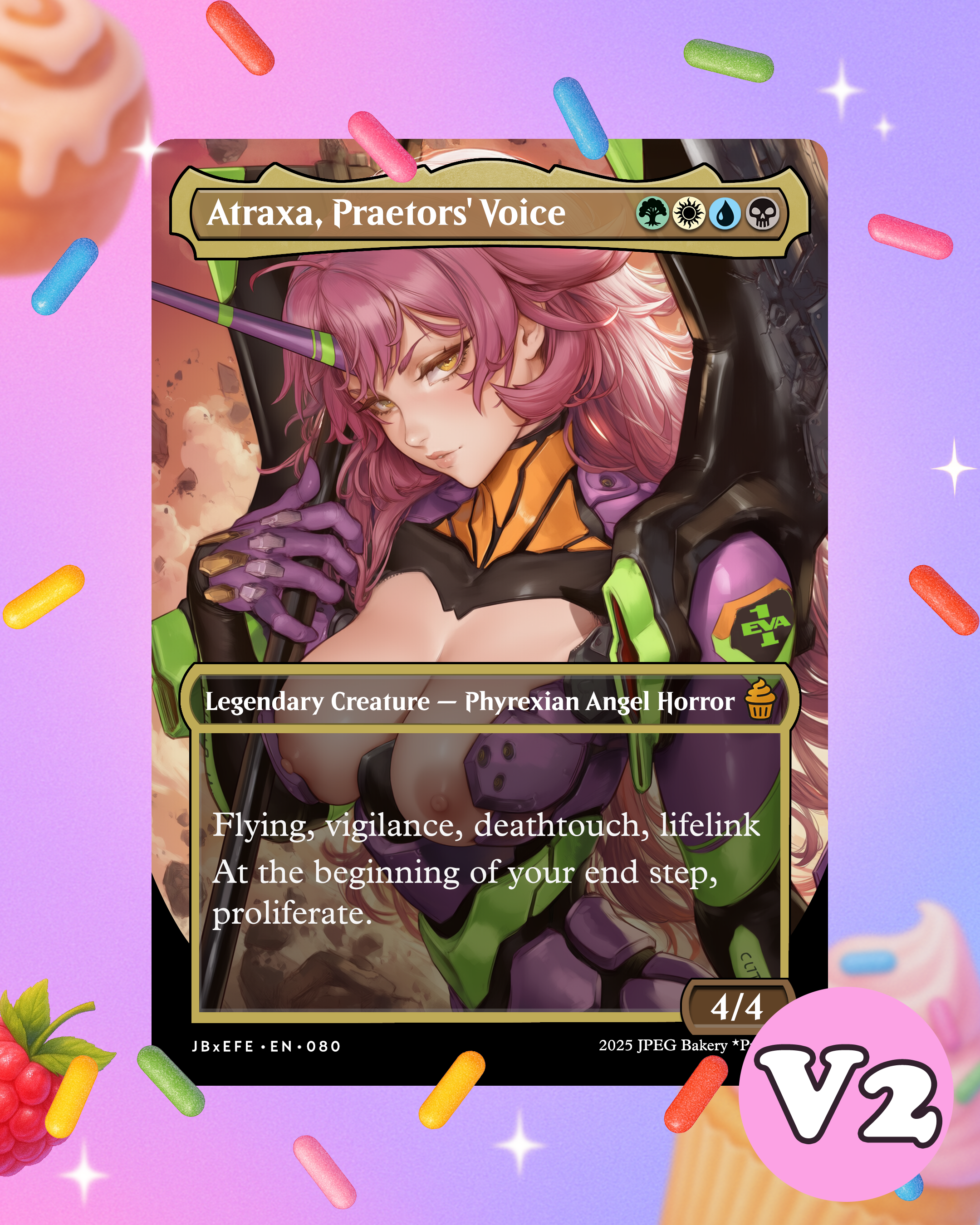 Atraxa, Praetors' Voice x Evangelion | EFE Collection