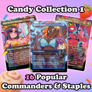 Candy Collection 1! 16 Double Sided 🍑 Commanders & Staples