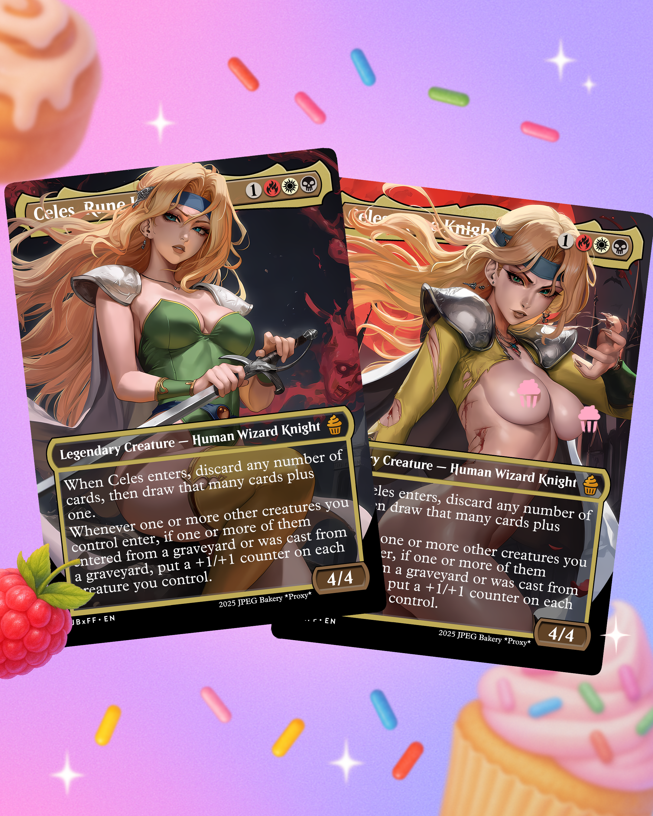 Celes, Rune Knight | MTG x Final Fantasy