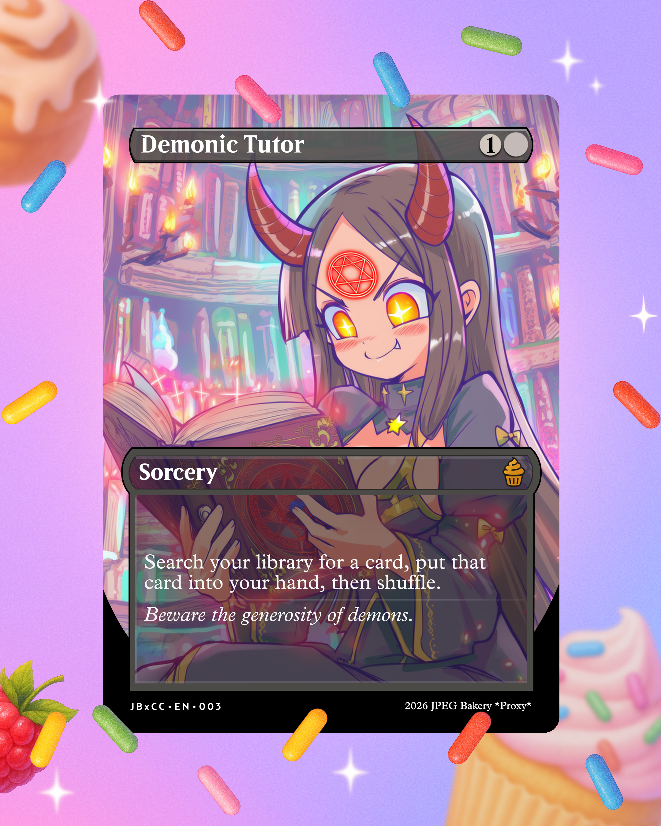 Demonic Tutor | Double-Sided 🍑