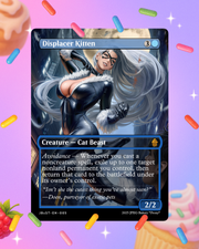 Displacer Kitten | Premium Proxy Art Card EDH