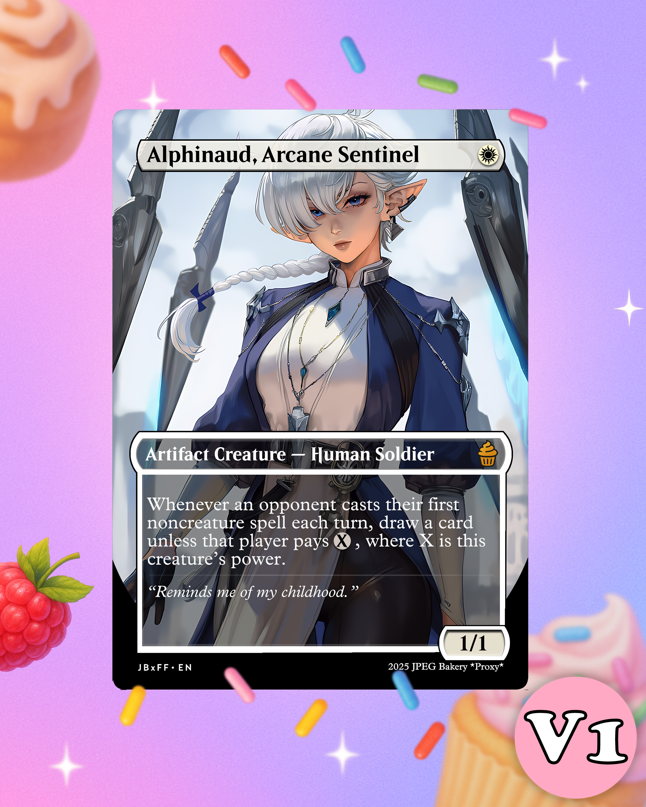 Esper Sentinel x Alphinaud | MTG x Final Fantasy