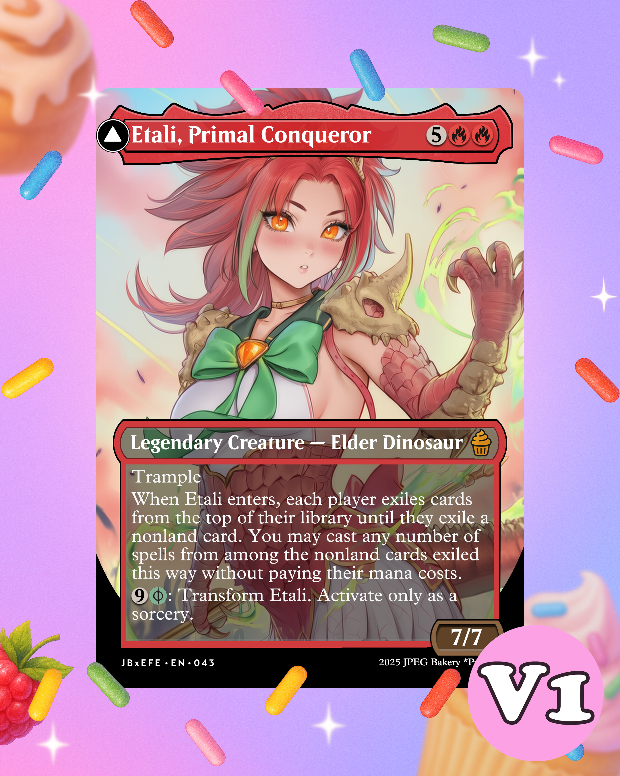 Etali, Primal Conqueror (double sided) | EFE Collection