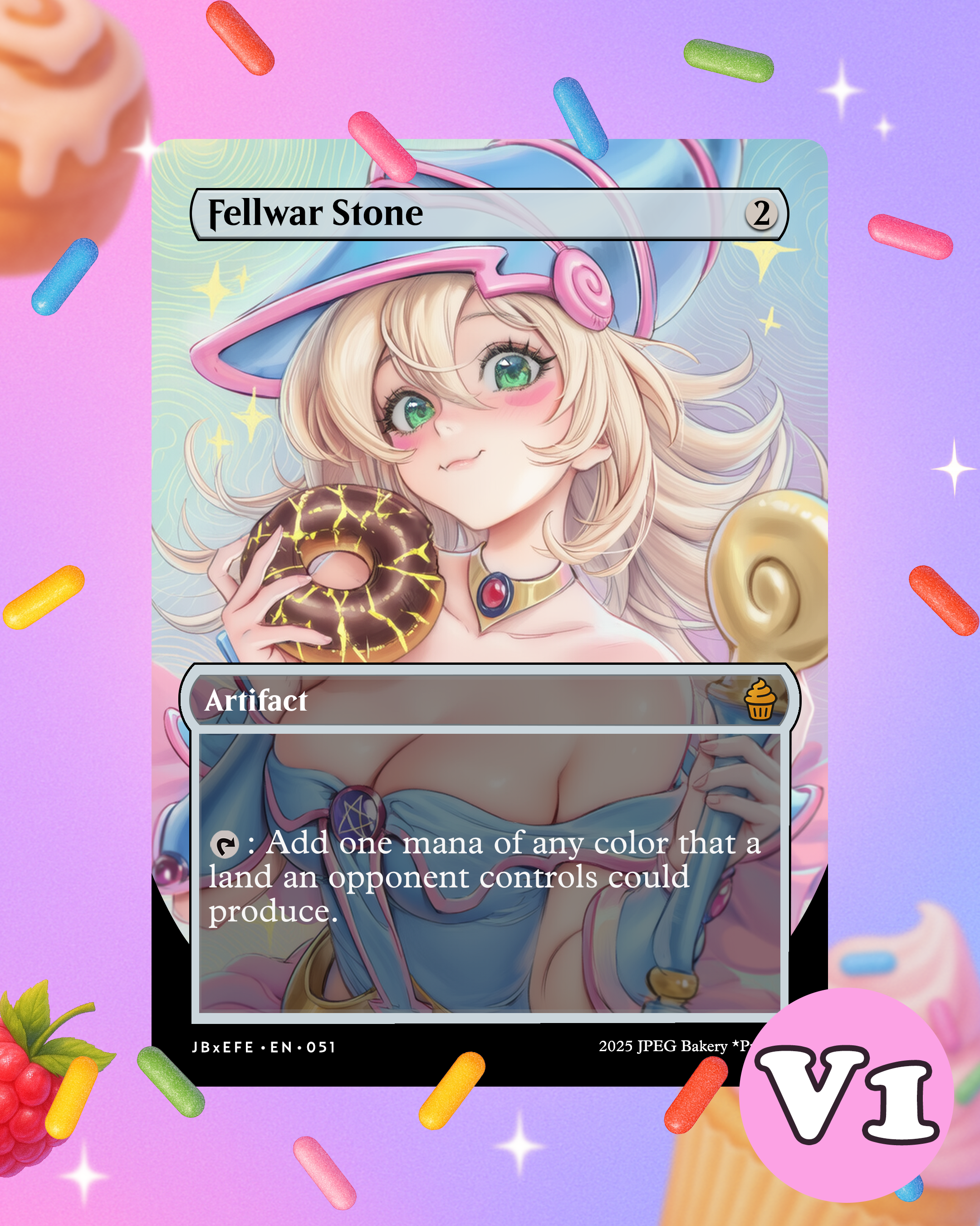 Fellwar Stone x Dark Magician Girl | EFE Collection