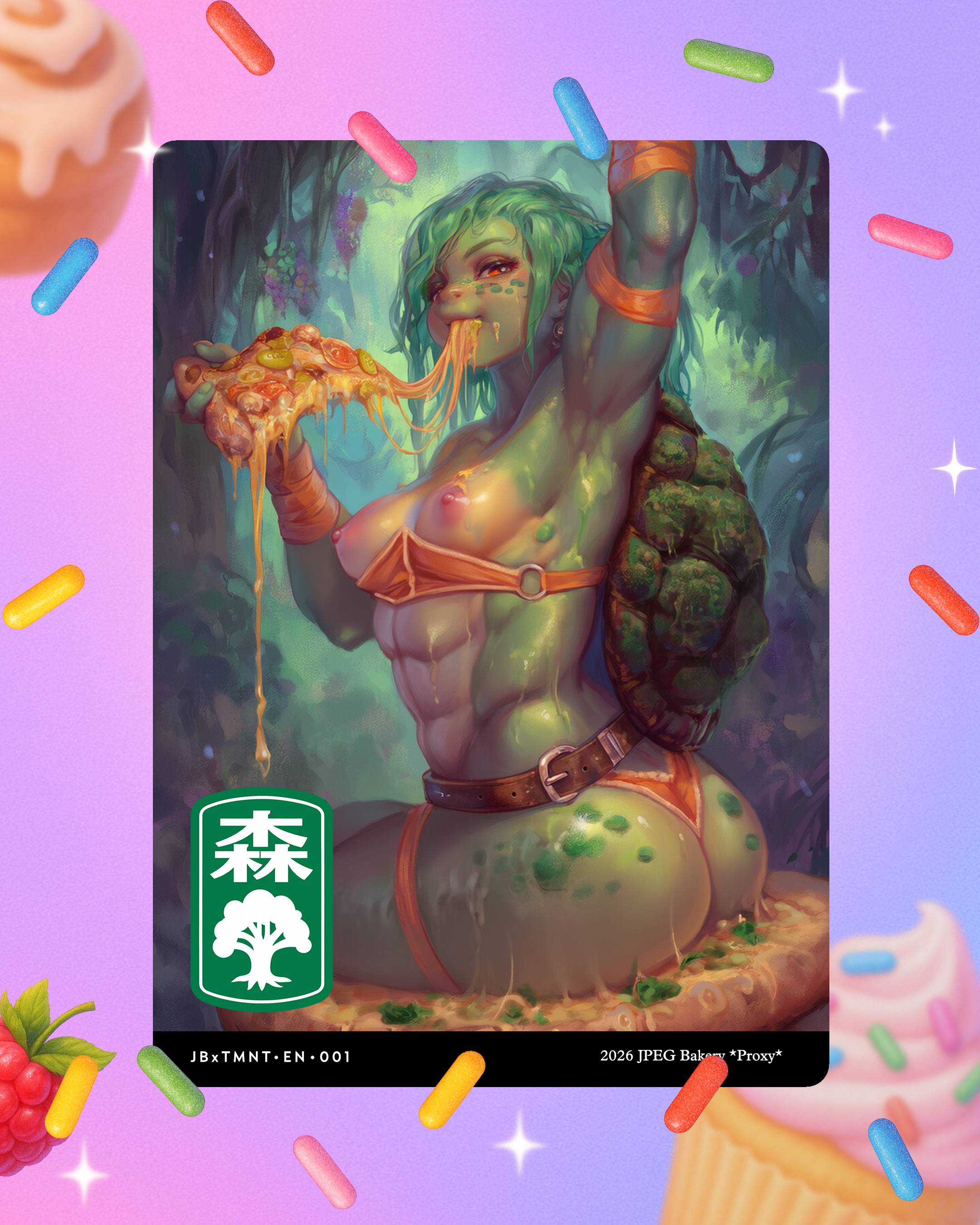 TMNT Forest | Double-Sided 🍑