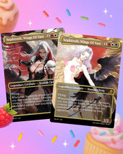 Kaalia of the Vast x Sephiroth | MTG x Final Fantasy Anime Waifu Proxy Card
