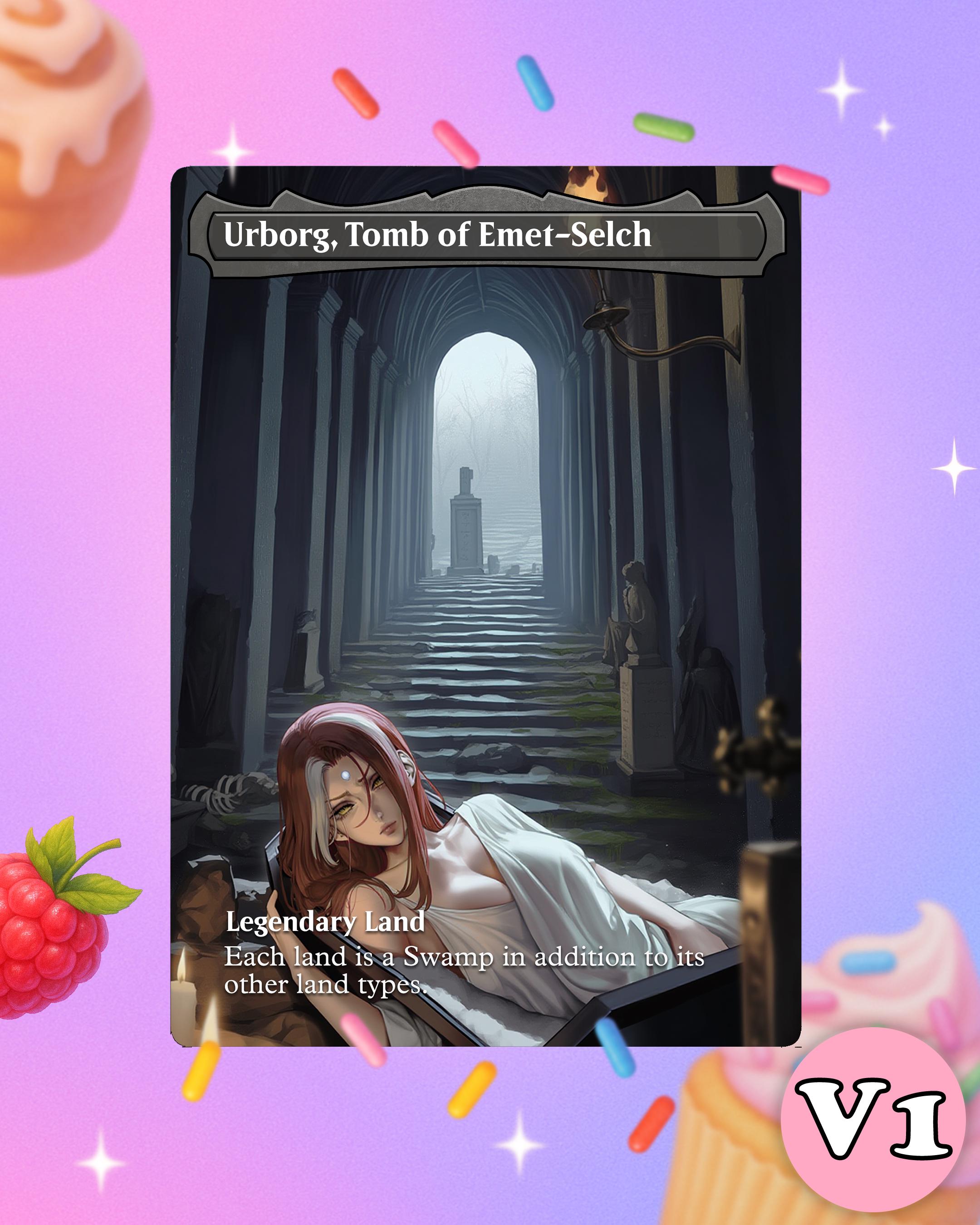 Urborg, Tomb of Yawgmoth x Emet Selch Single | MTG x Final Fantasy