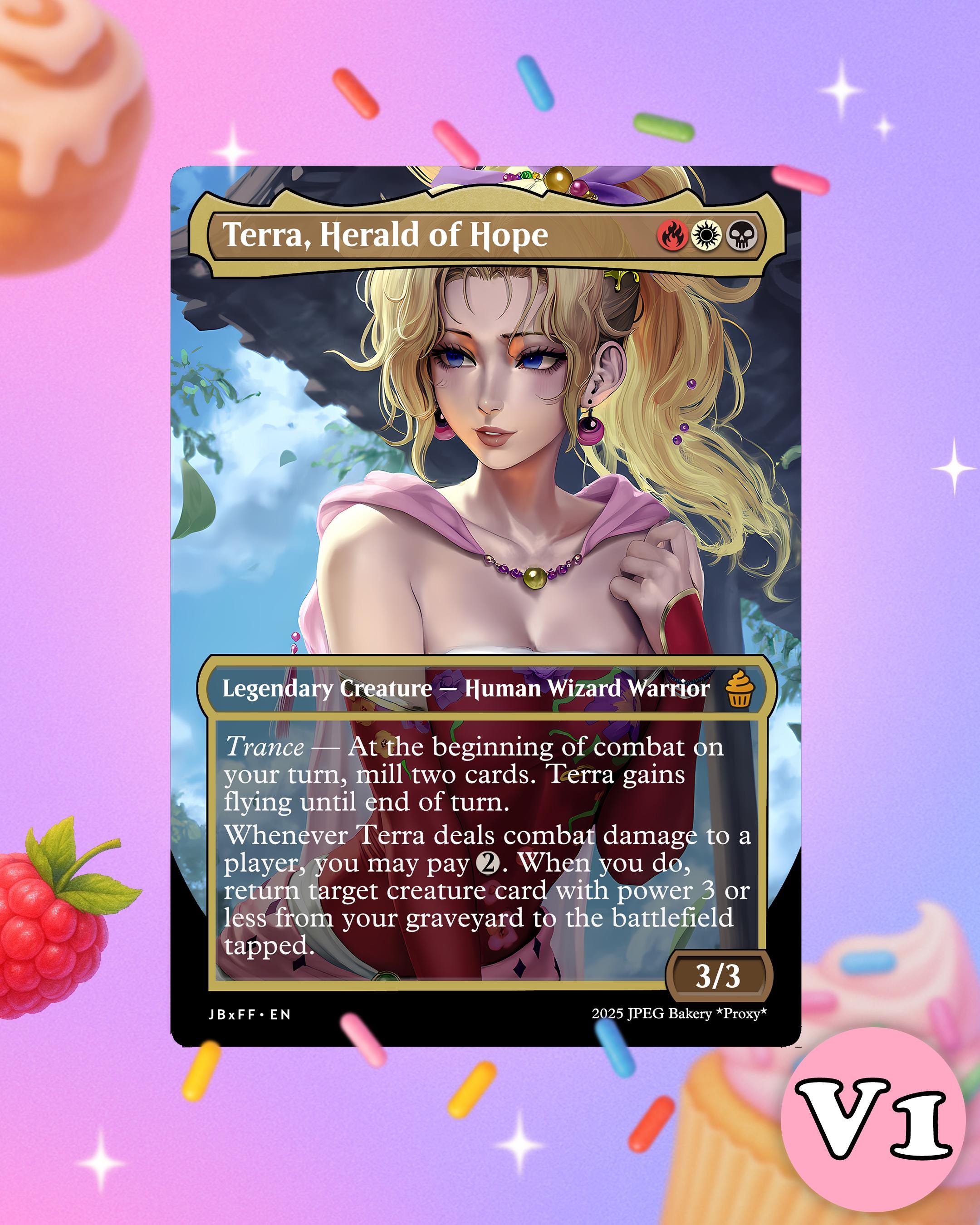 Terra, Herald of Hope | MTG x Final Fantasy