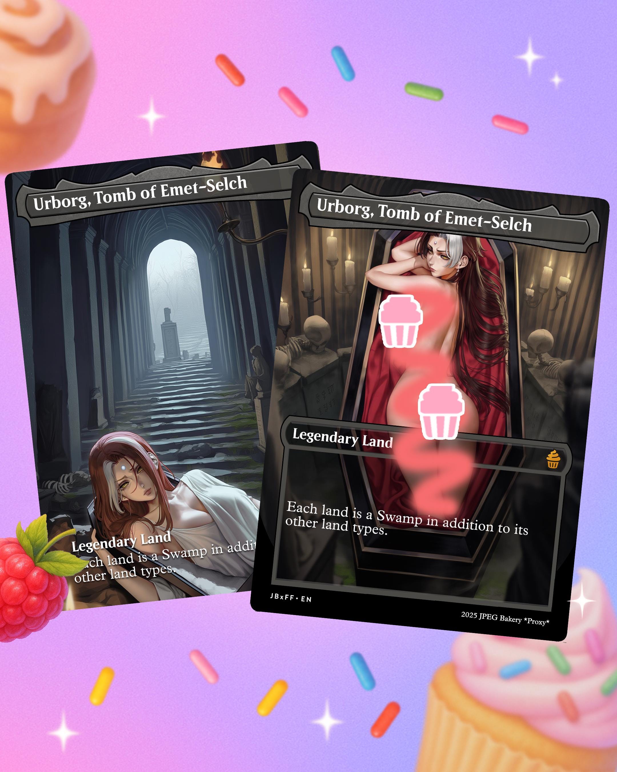 Urborg, Tomb of Yawgmoth x Emet Selch Single | MTG x Final Fantasy