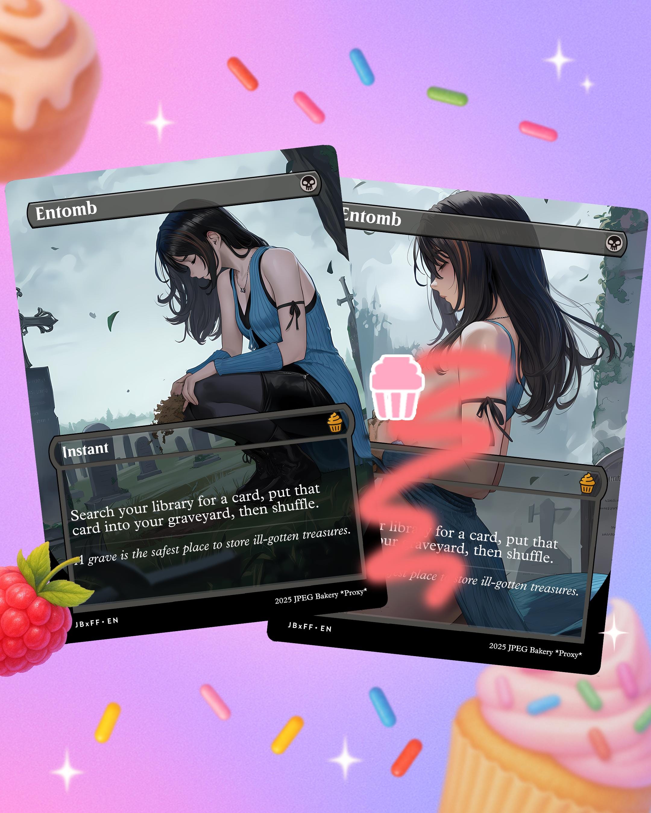 Entomb x Rinoa | MTG x Final Fantasy