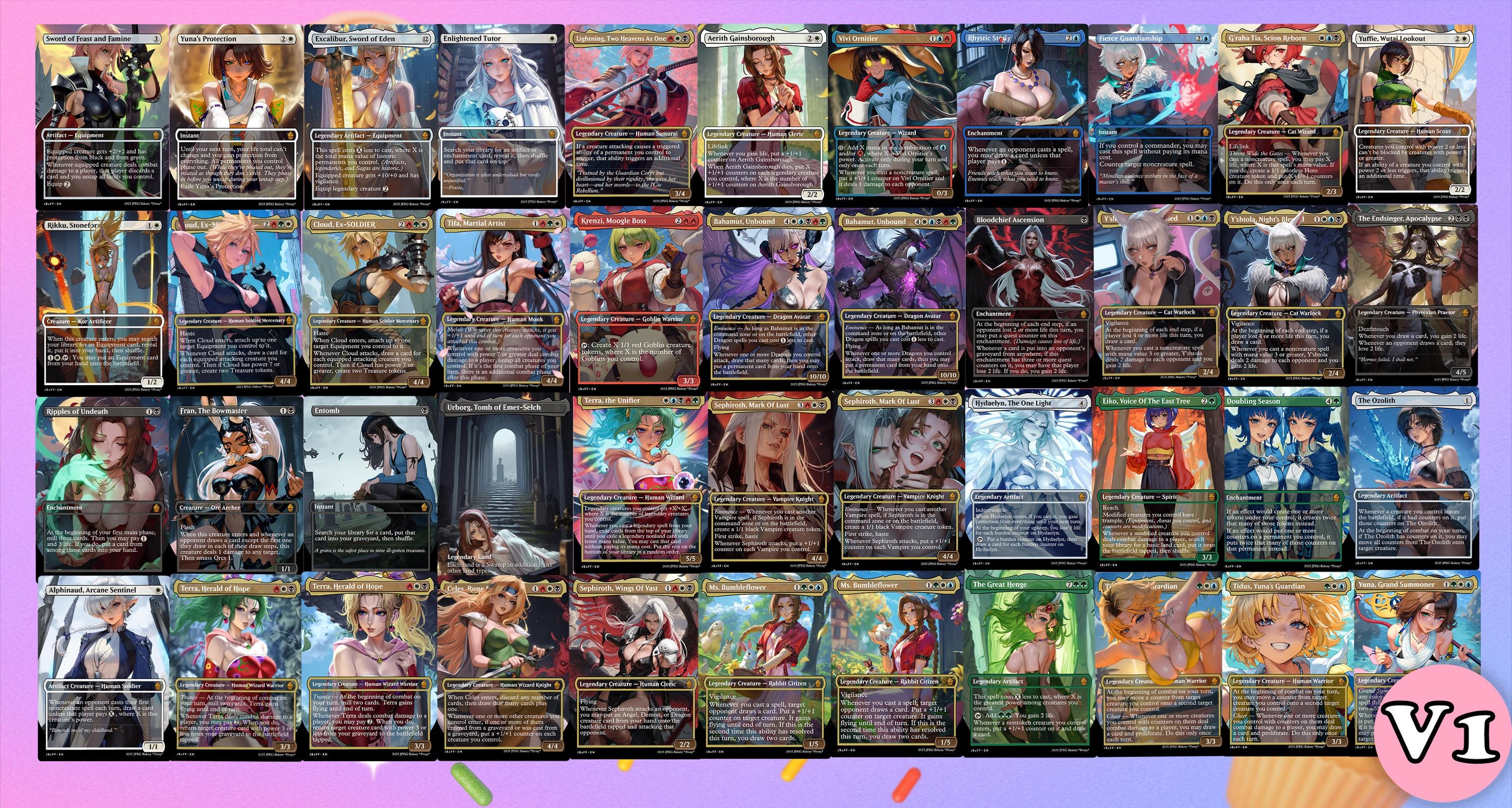 Final Fantasy Bundle! 44 Cards | MTG x Final Fantasy