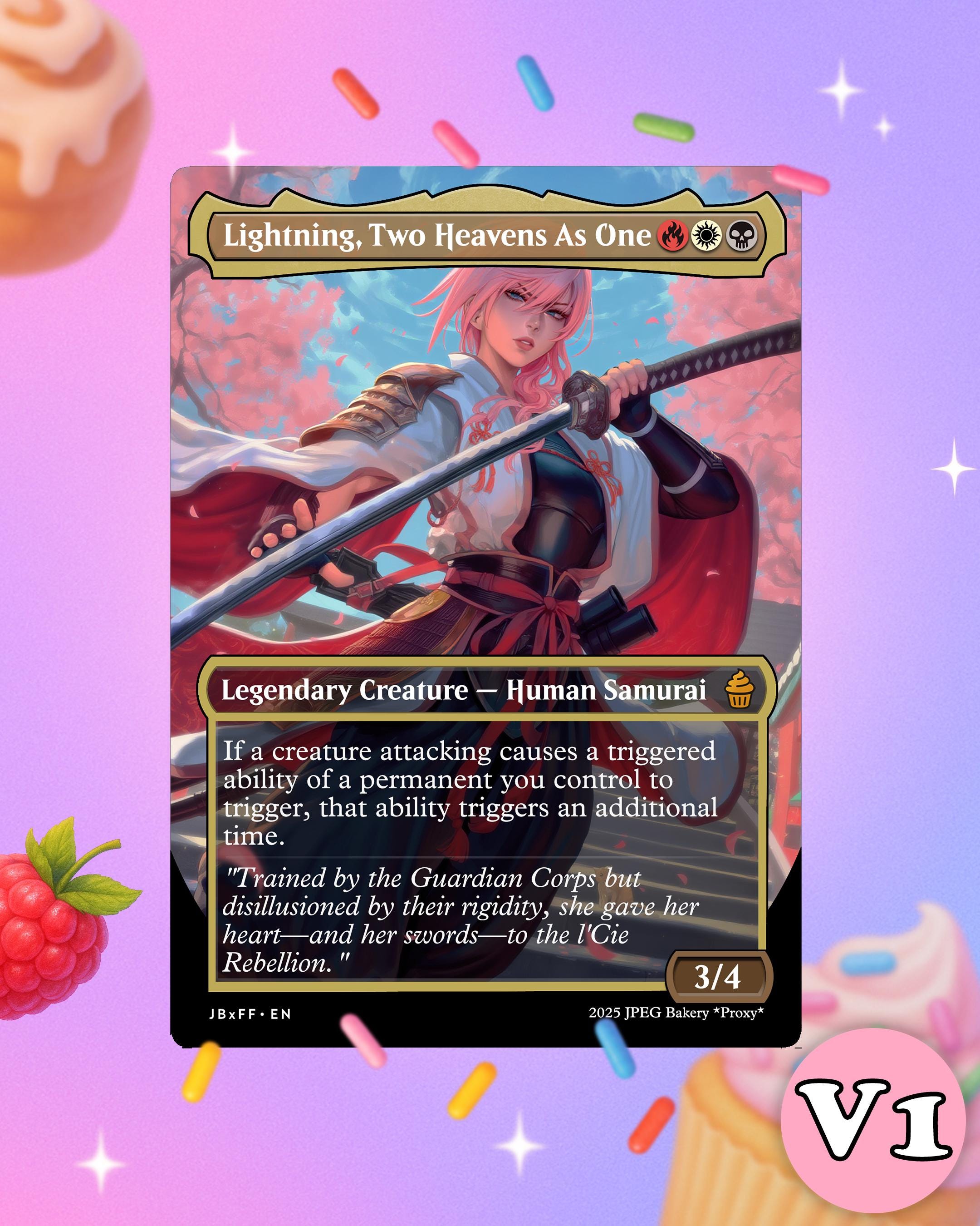 Isshin, Two Heavens as One x Lightning | MTG x Final Fantasy