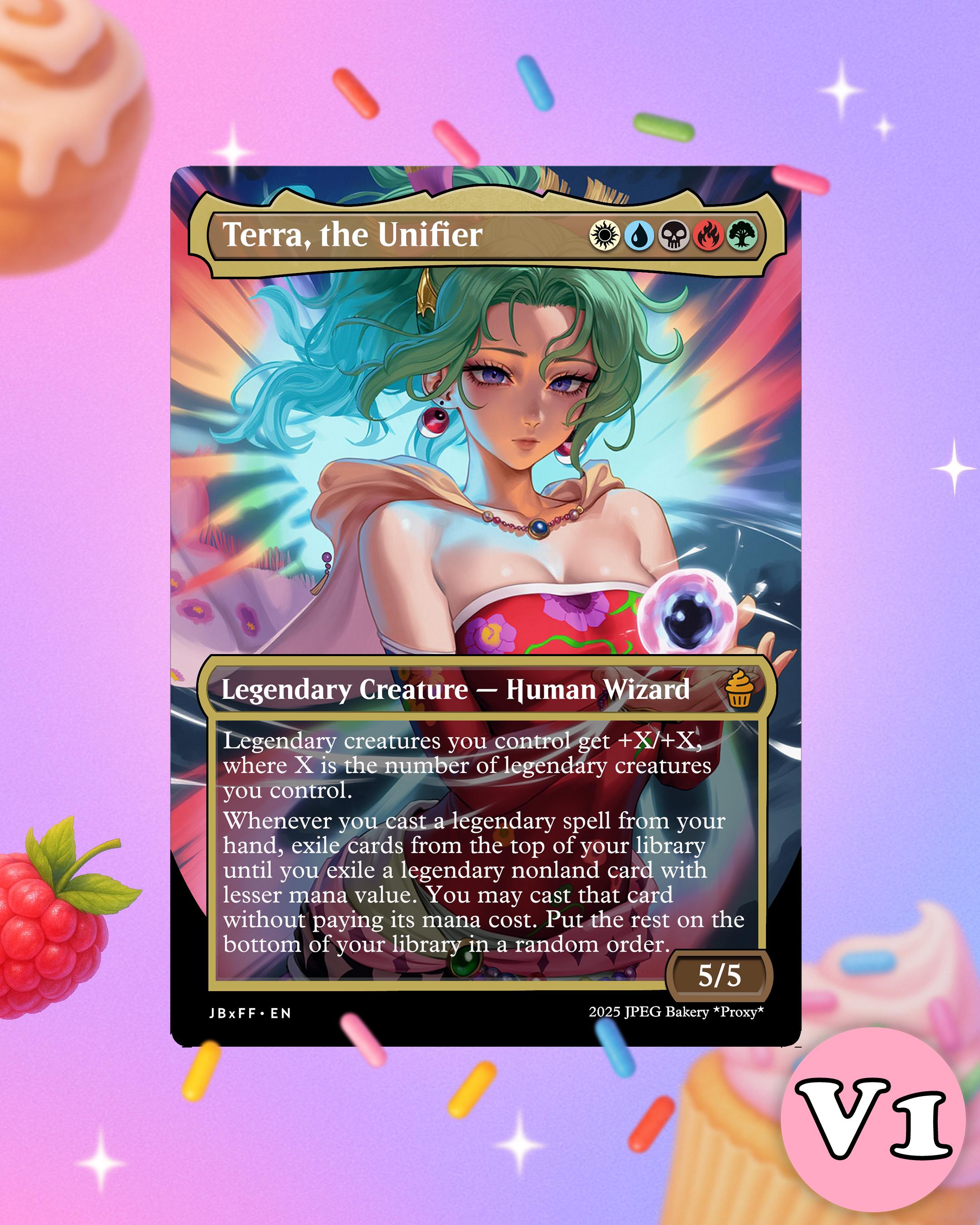 Jodah, the Unifier x Terra Branford | MTG x Final Fantasy