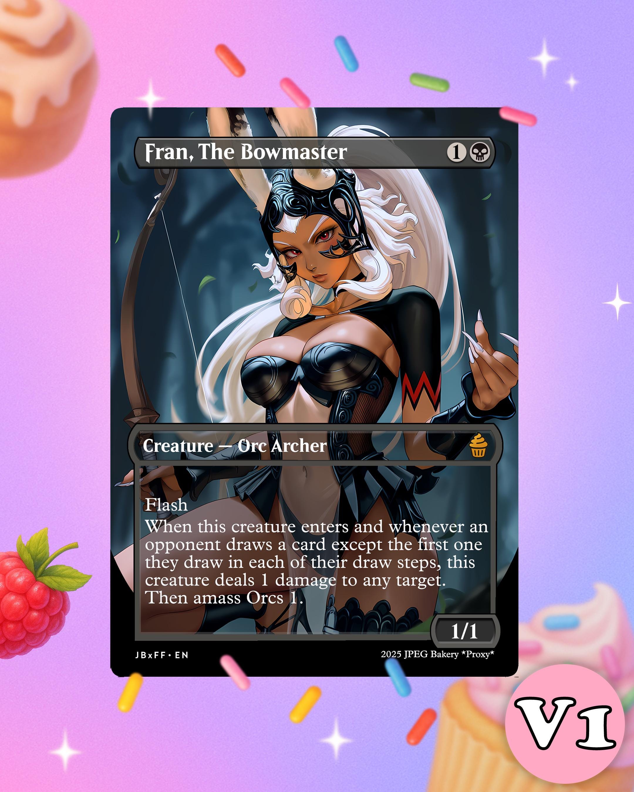 Orcish Bowmasters x Fran | MTG x Final Fantasy