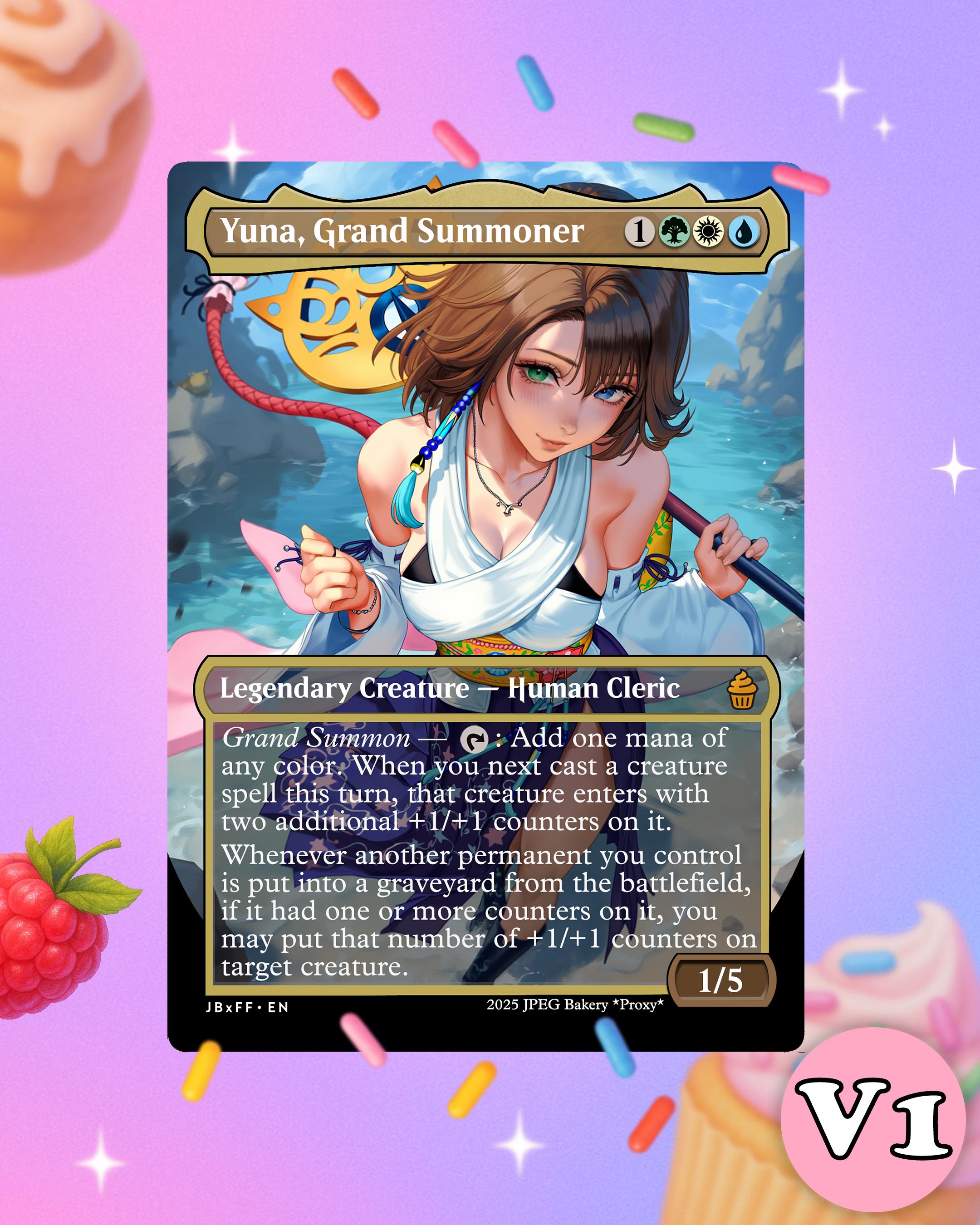 Yuna, Grand Summoner | MTG x Final Fantasy