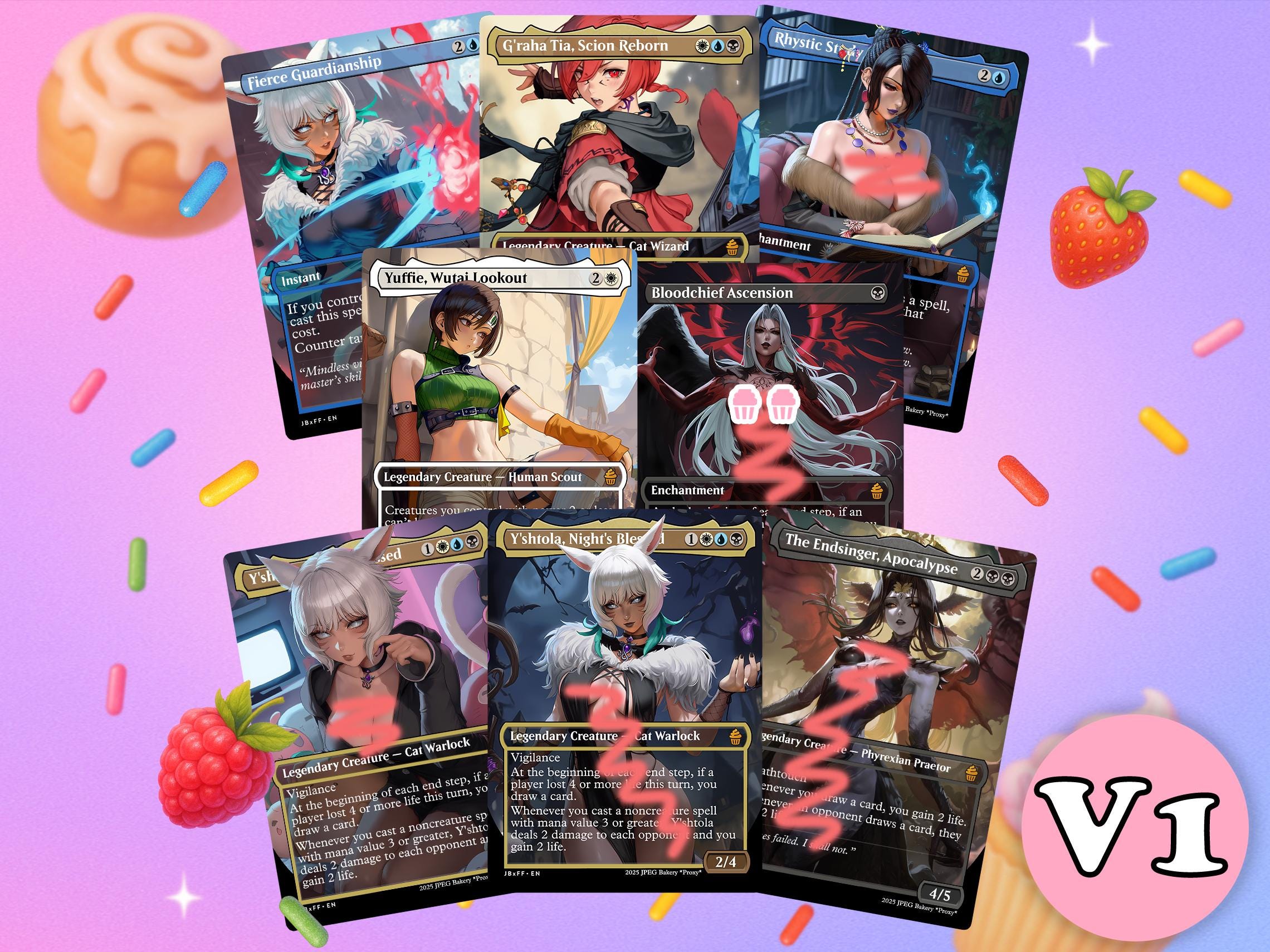 Y'shtola, Night's Blessed Deck Upgrade Commander | MTG x Final Fantasy