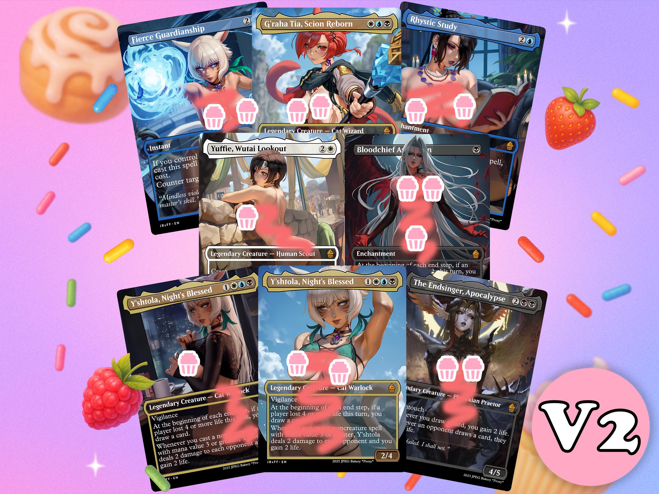 Y'shtola, Night's Blessed Deck Upgrade Commander | MTG x Final Fantasy