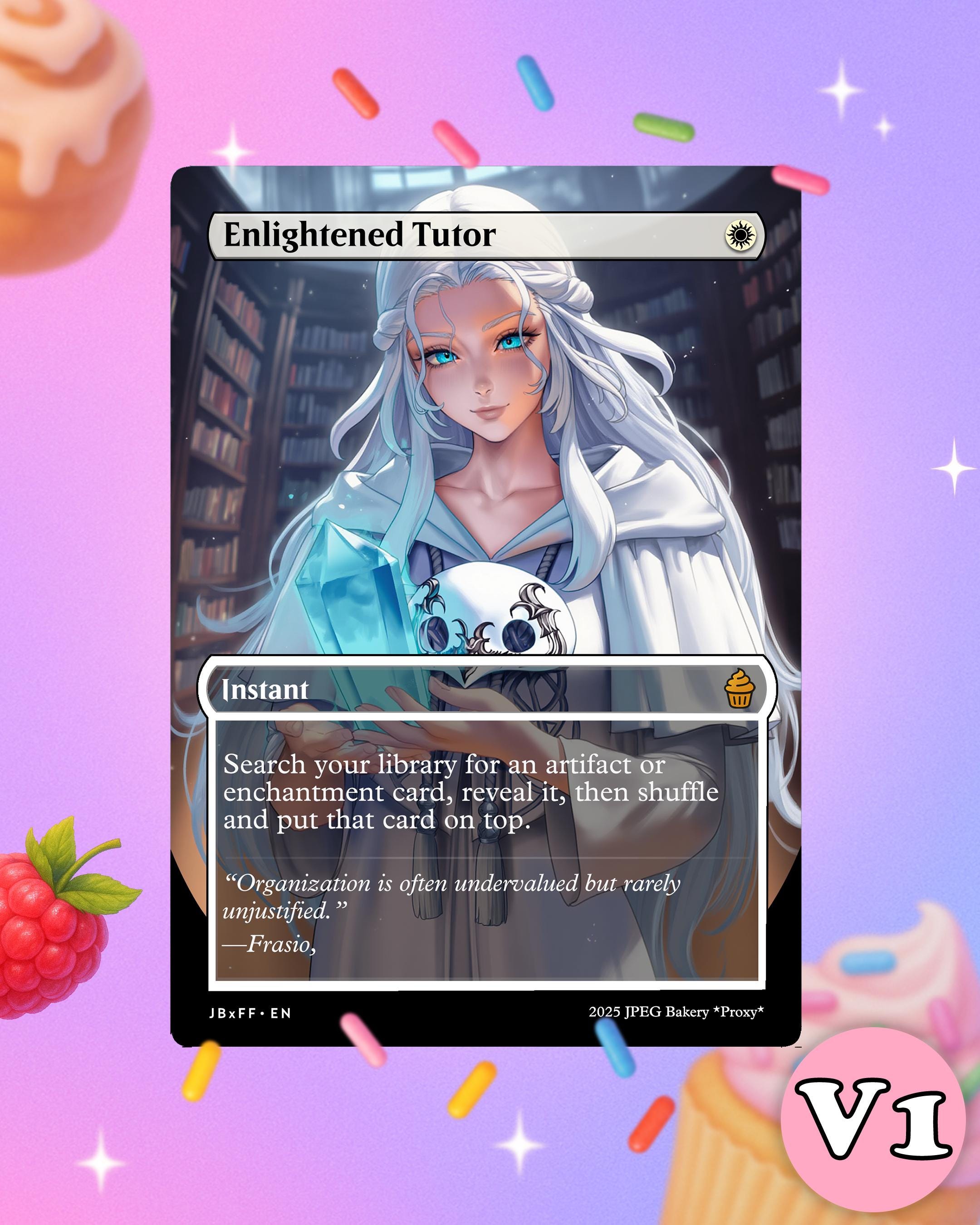 Enlightened Tutor x Venat | MTG x Final Fantasy