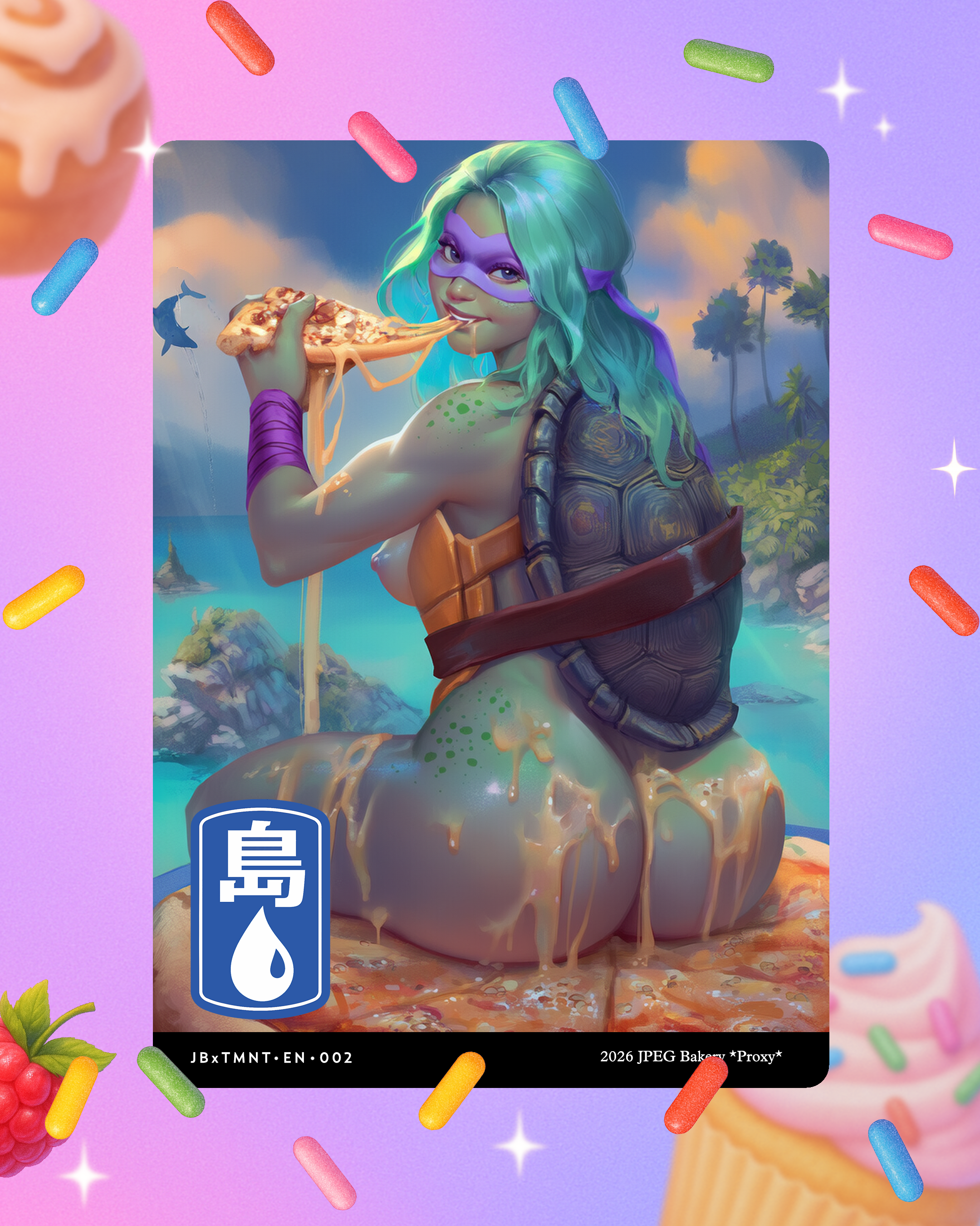 TMNT Island | Double-Sided 🍑