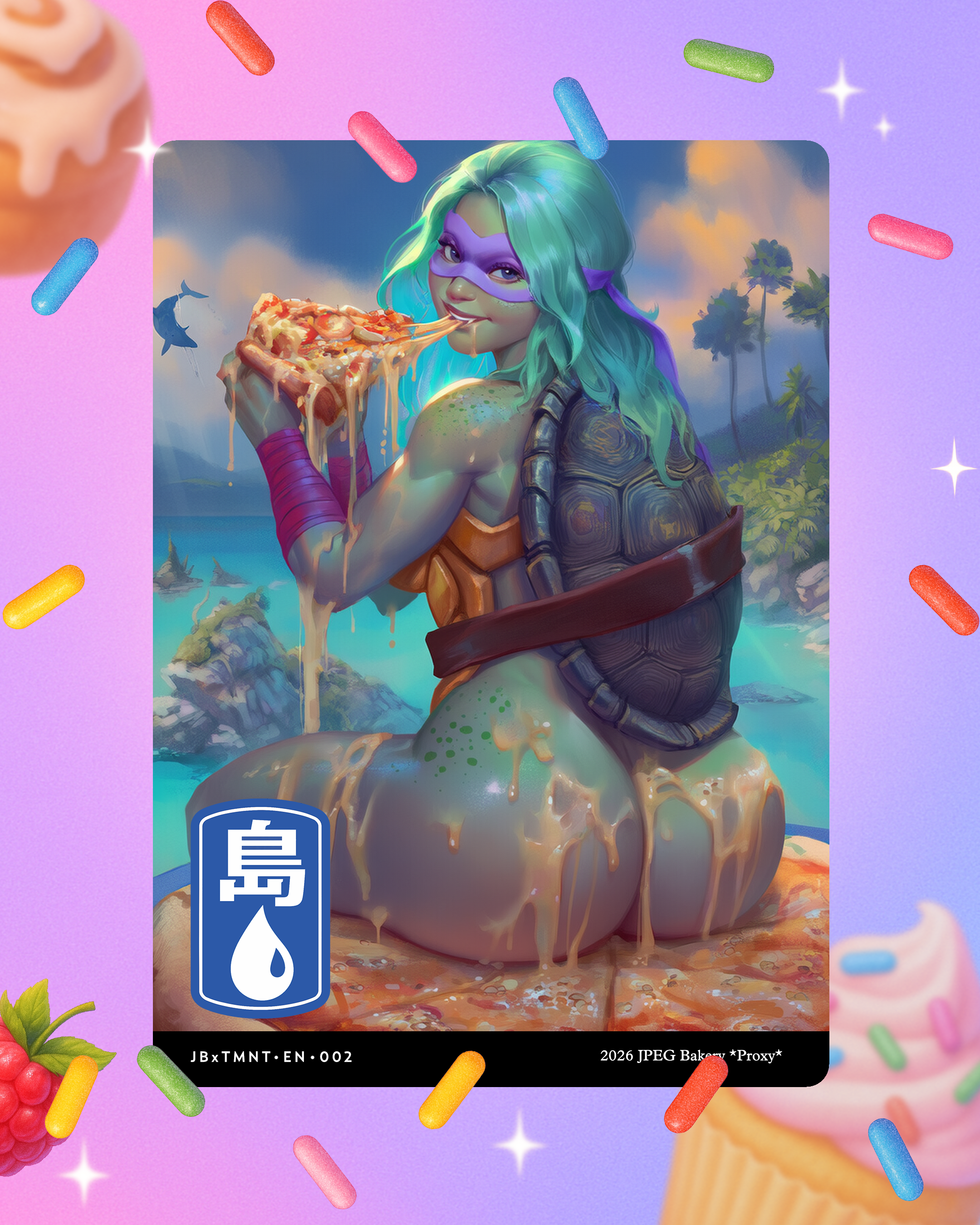 TMNT Island | Double-Sided 🍑
