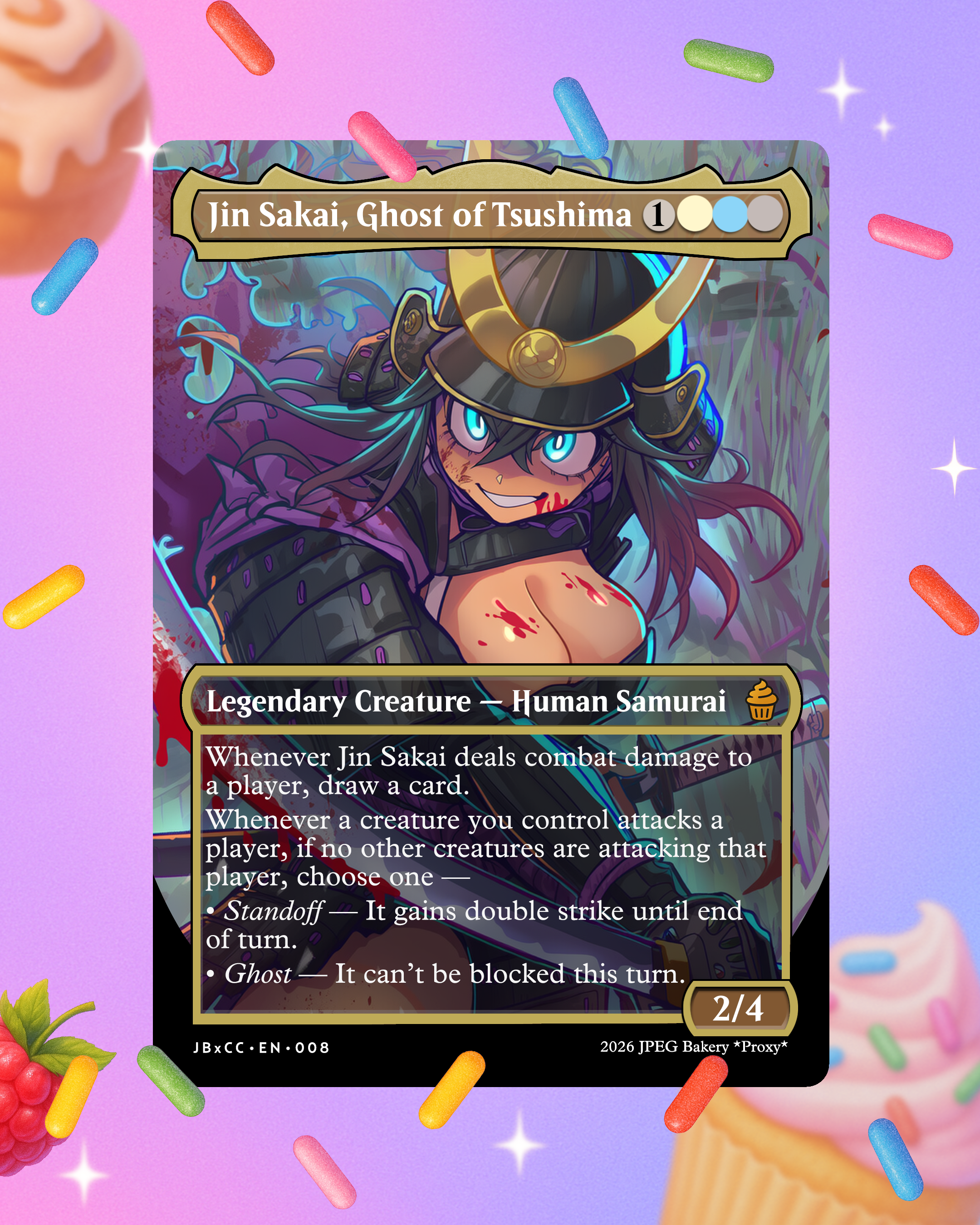 Jin Sakai, Ghost of Tsushima | Double-Sided 🍑