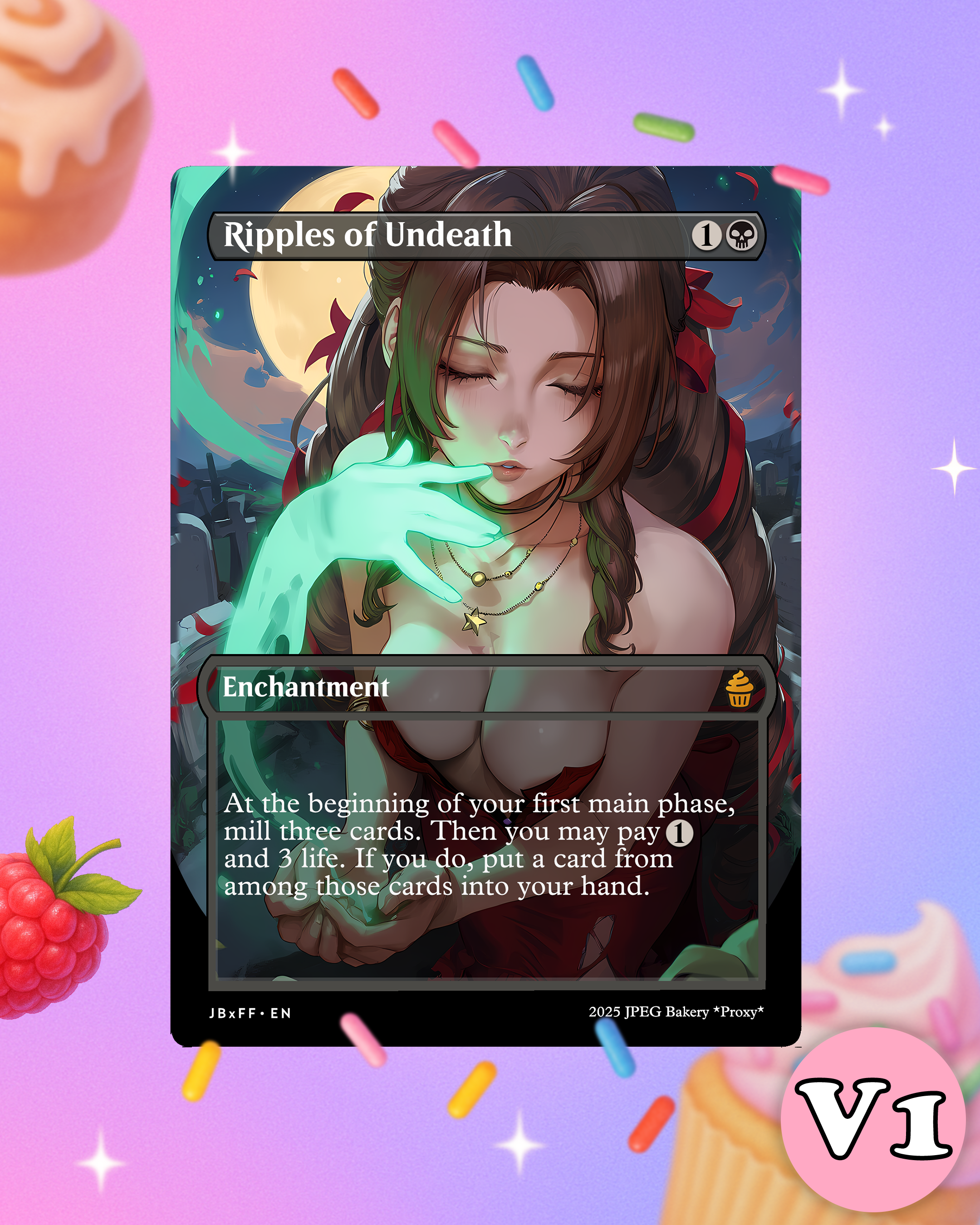 Ripples of Undeath x Aerith Single | MTG x Final Fantasy