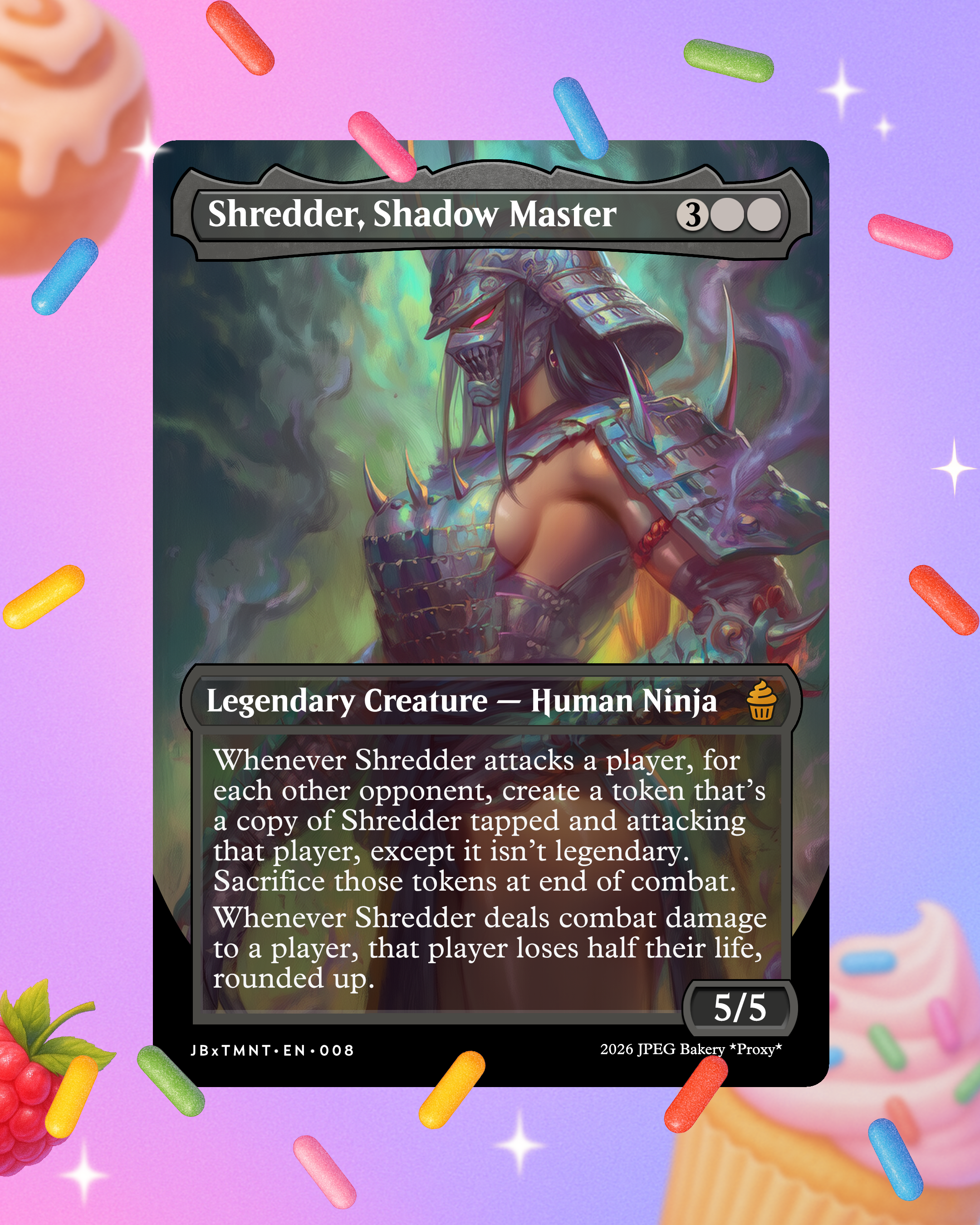 Shredder, Shadow Master | Double-Sided 🍑