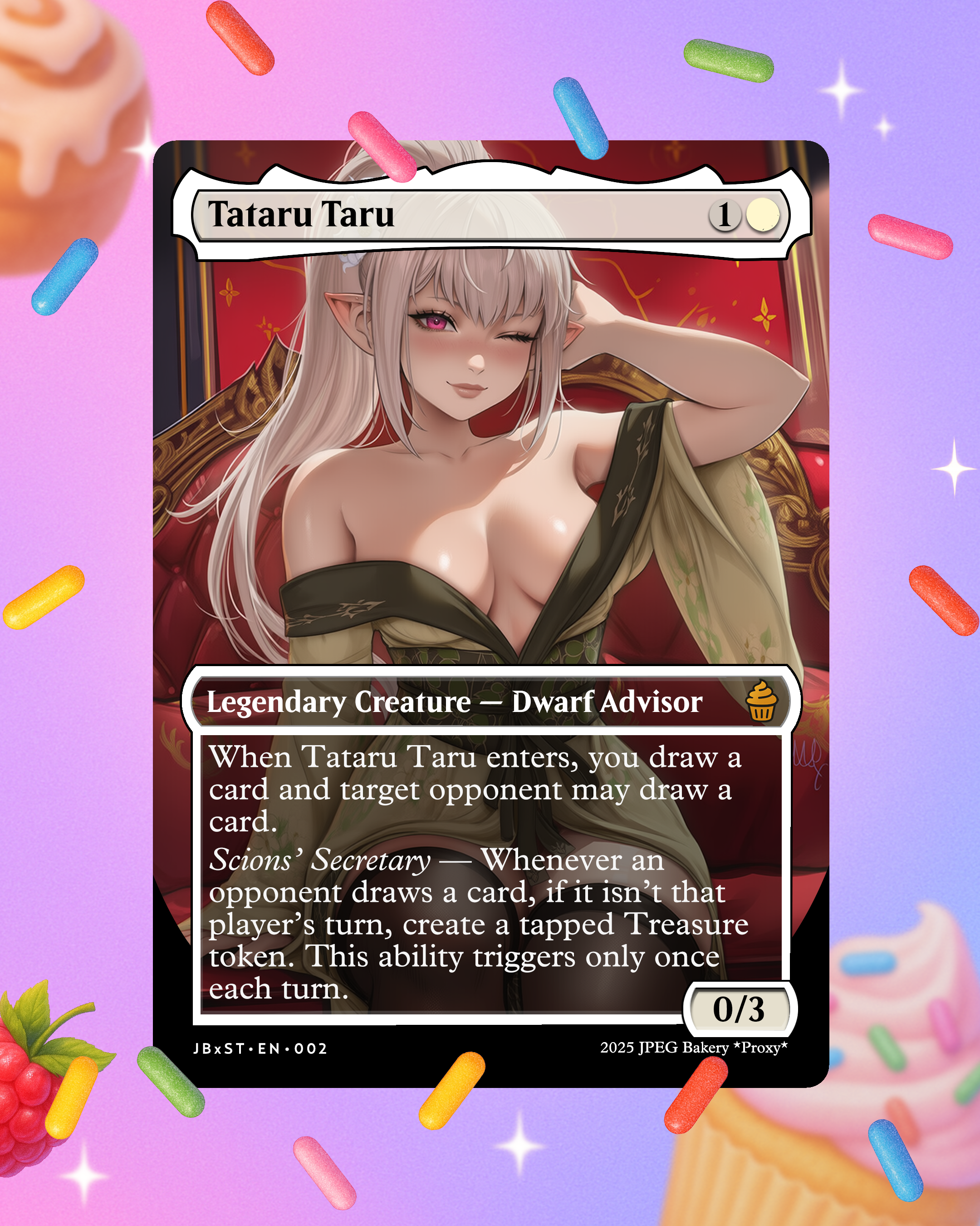 Tataru Taru | Premium Proxy Art Card EDH