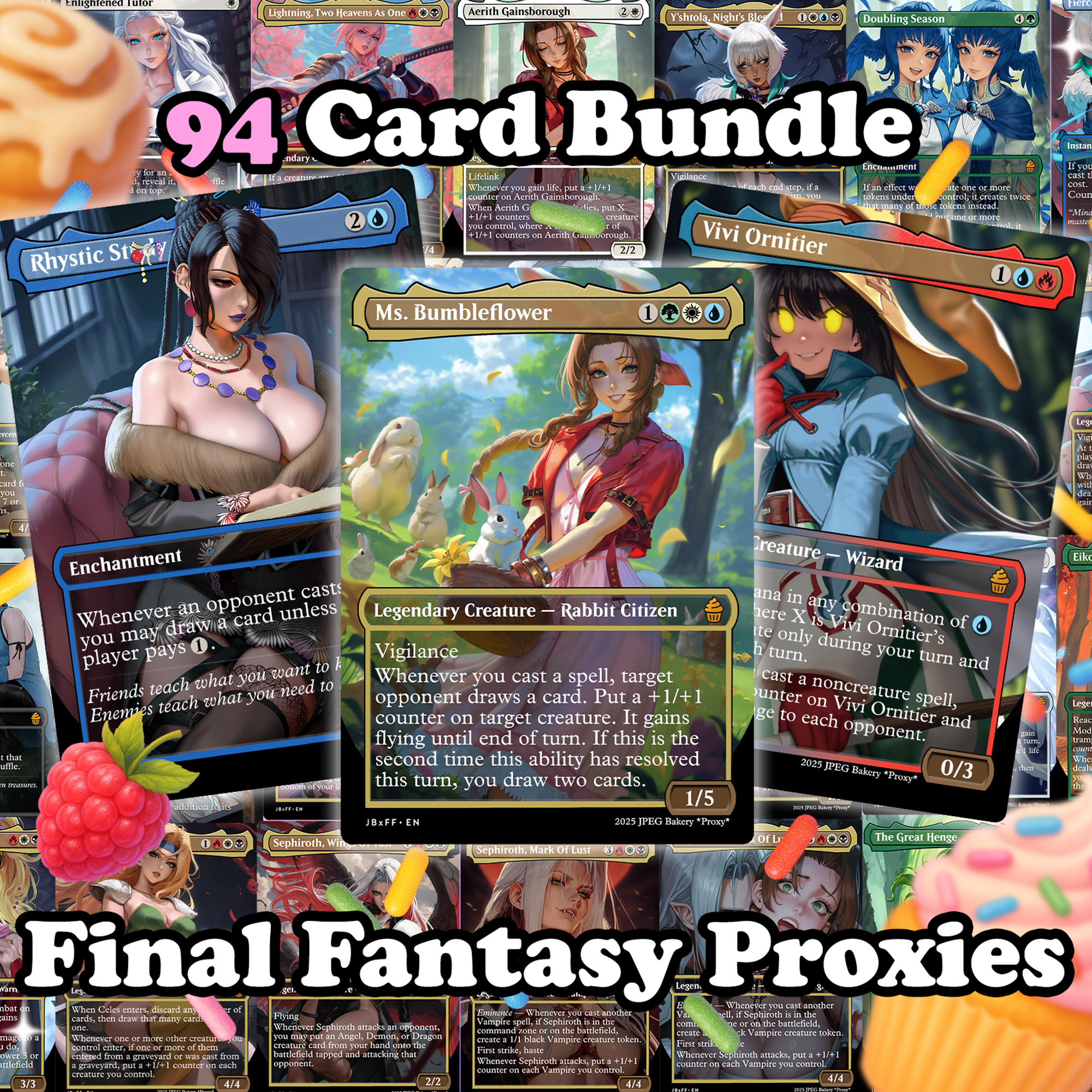 Final Fantasy Drop #1 Bundle! 94 Cards