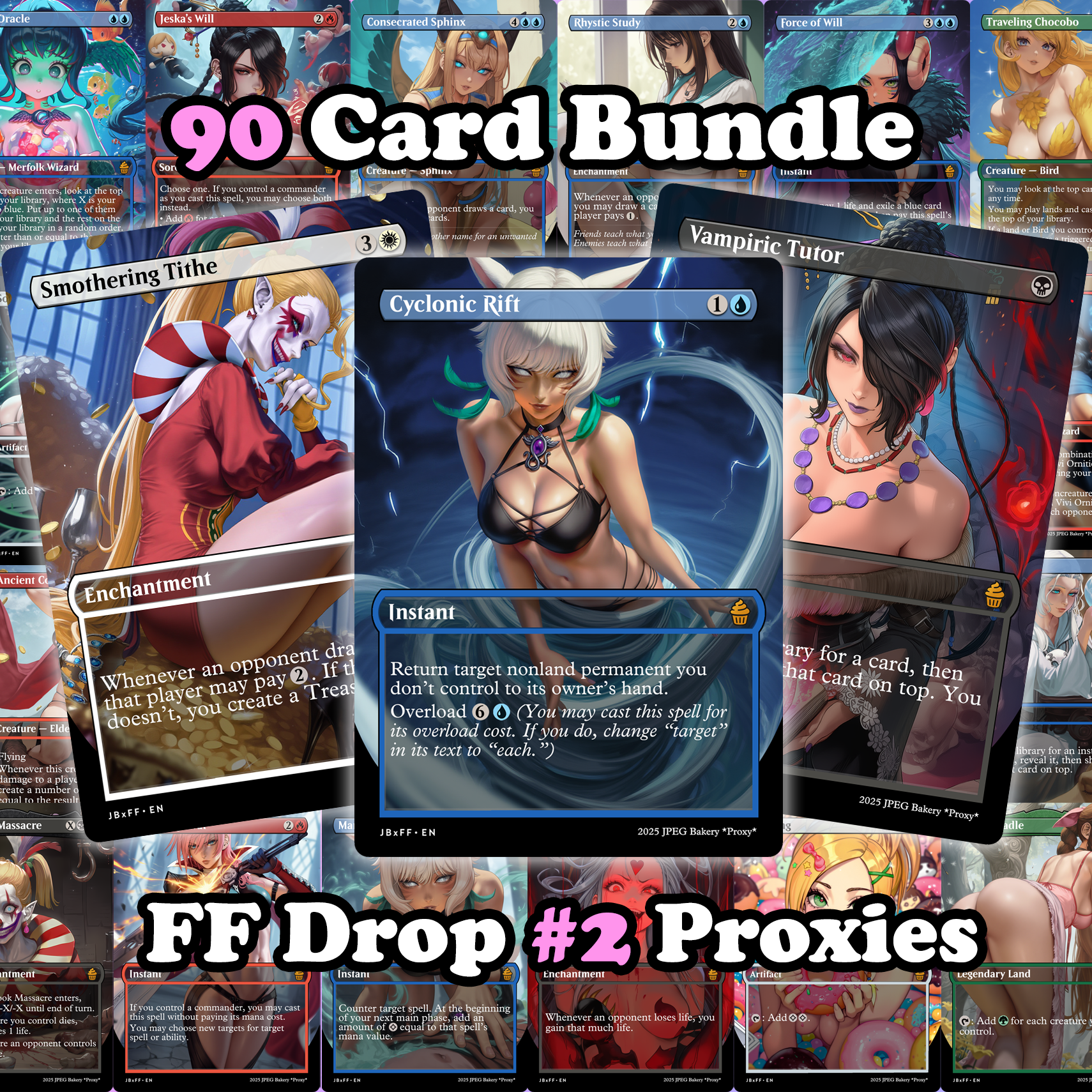 Final Fantasy Drop #2 Bundle! 90 Cards
