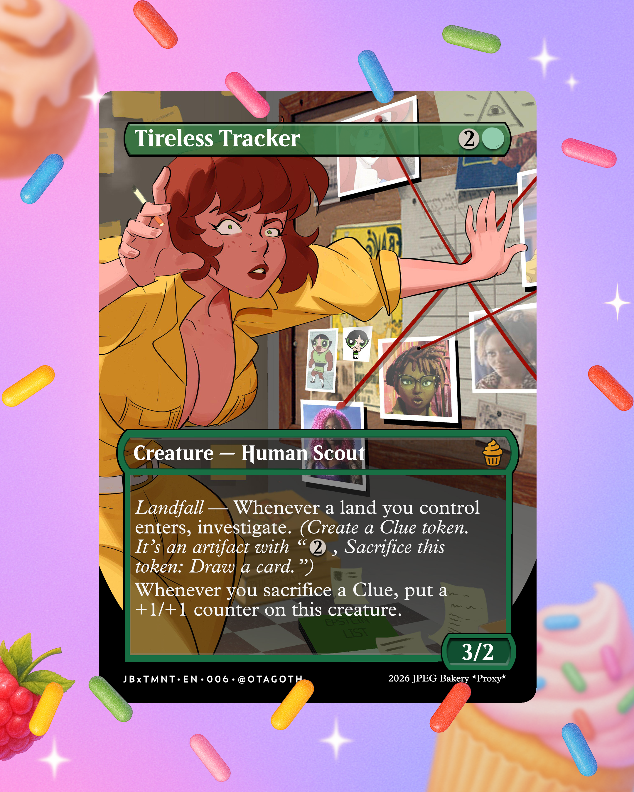 Tireless Tracker | Double-Sided 🍑