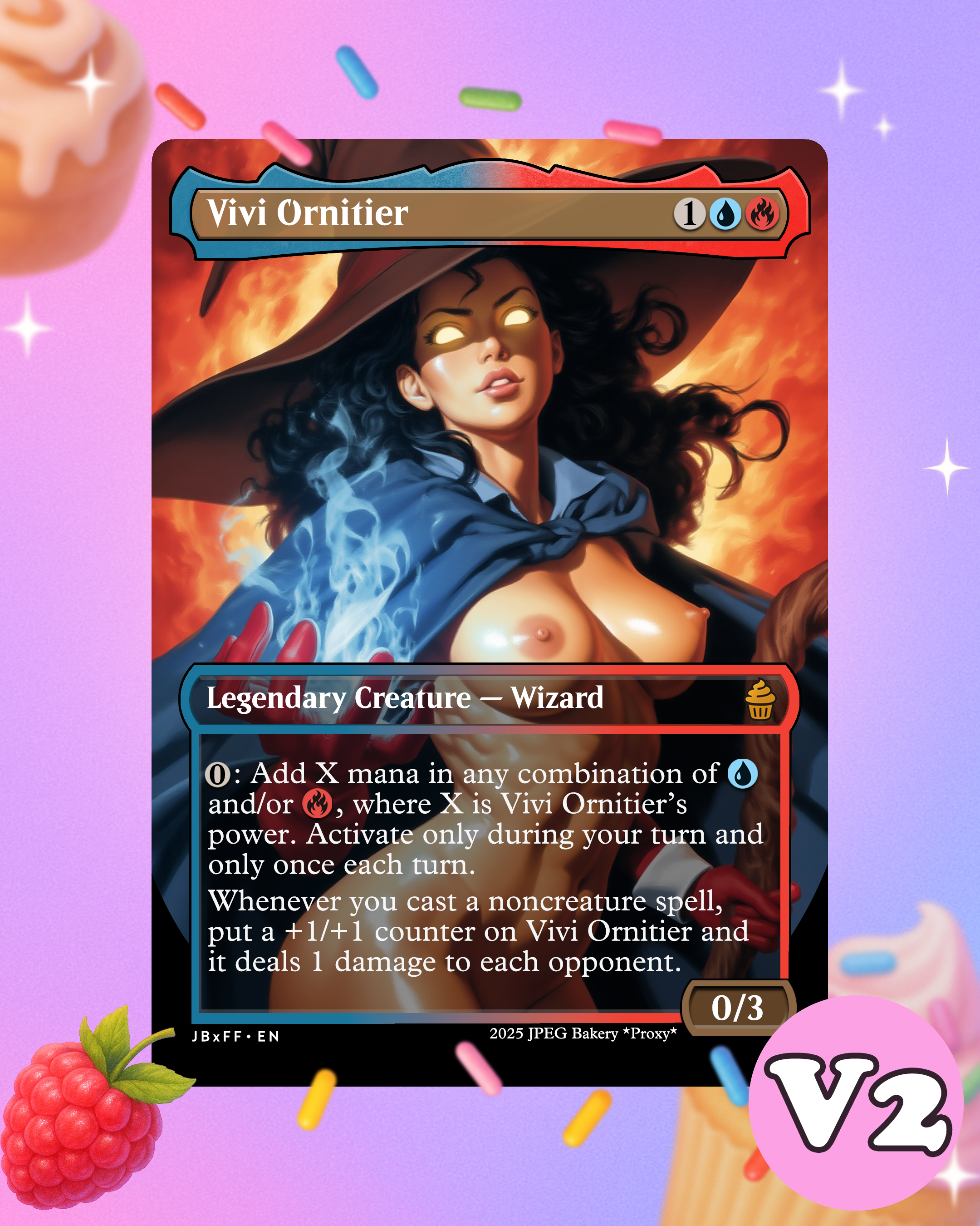 Vivi Ornitier | Retro Fantasy Art Variation